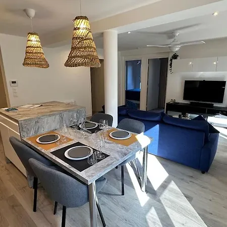 T3 Grand Standing 65m2, Vue Mer, Parking Prive Et A 200m Des Plages Коллиур